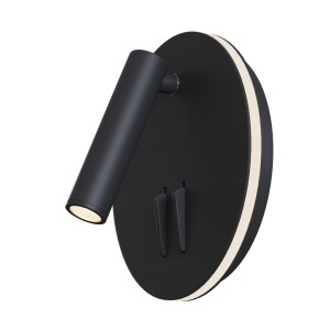 Maytoni Technical Ios 176 Kinkiet C176-WL-01-6W-B Black