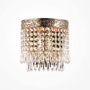 Maytoni Classic Palace Lampa ścienna DIA890-WL-01-G Gold