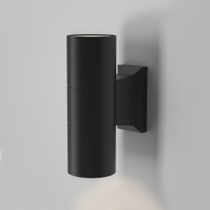 Maytoni Outdoor Bowery Lampa ścienna O574WL-02B Black