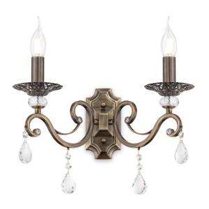 Maytoni Classic Grace Lampa ścienna RC247-WL-02-R Bronze