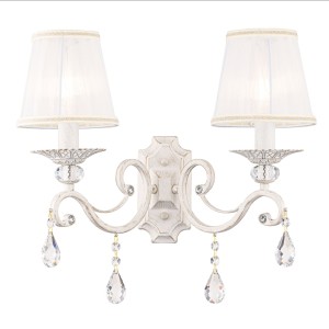 Maytoni Classic Grace Lampa ścienna ARM247-02-G White