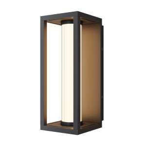 Maytoni Outdoor Expo Lampa ścienna (kinkiet) O480WL-L12B3K Black