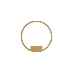 Maytoni Modern Rim Lampa ścienna (kinkiet) MOD058WL-L25BSK Brass