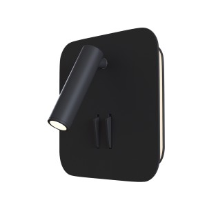 Maytoni Technical Ios 176 Kinkiet C175-WL-01-6W-B Black