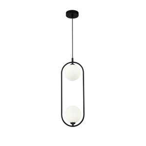 Maytoni Modern Ring Lampa wisząca MOD013PL-02B Black
