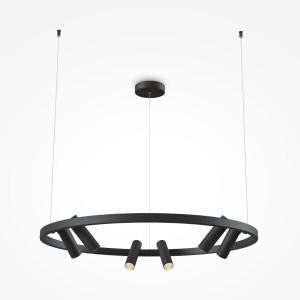 Maytoni Modern Satellite Lampa wisząca MOD102PL-L42B Black