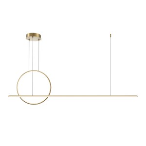 Maytoni Modern Halo Lampa wisząca MOD247PL-L49BSK Brass