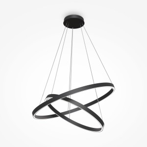 Maytoni Modern Rim Lampa wisząca MOD058PL-L74B4K Black