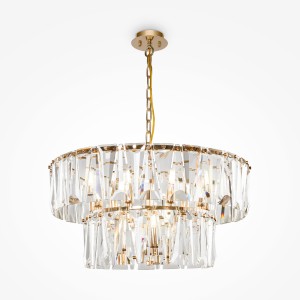Maytoni Modern Puntes Lampa wisząca MOD043PL-12G Gold