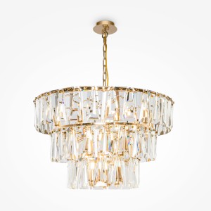 Maytoni Modern Puntes Lampa wisząca MOD043PL-18G Gold