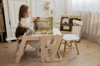 Wieża edukacyjna dla dzieci 45x47x85cm