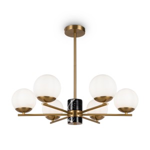 Maytoni Modern Marble Oprawa wisząca MOD187PL-06BS Brass