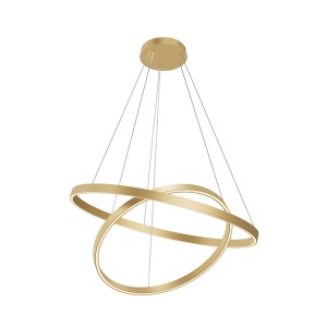 Maytoni Modern Rim Lampa wisząca MOD058PL-L74BSK Brass