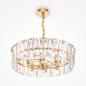 Maytoni Modern Puntes Lampa wisząca MOD043PL-06G Gold
