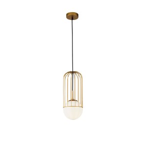 Maytoni Modern Telford Lampa wisząca P362PL-01G Gold