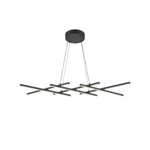 Maytoni Modern Halo Lampa wisząca MOD244PL-L50BK Black
