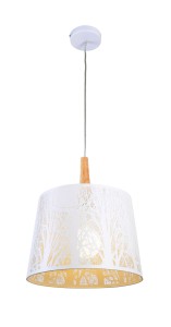 Maytoni Modern Lantern Lampa wisząca MOD029-PL-01-W White