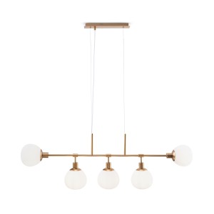 Maytoni Modern Erich Lampa wisząca MOD221-PL-05-G Brass