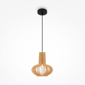 Maytoni Modern Roots Oprawa wisząca MOD193PL-01W Black