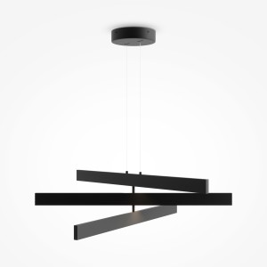 Maytoni Modern Origami Lampa wisząca MOD163PL-L38B4K1 Black