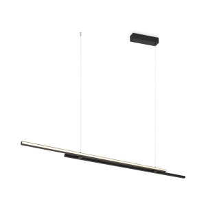 Maytoni Modern Halo Lampa wisząca MOD005PL-L48BK Black