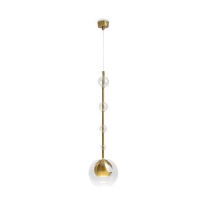 Maytoni Modern Ros Lampa wisząca MOD227PL-01BS Brass