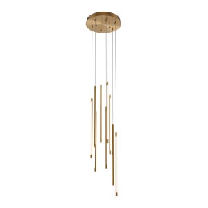 Maytoni Modern Light stick Lampa wisząca MOD236PL-L54BS3K Brass