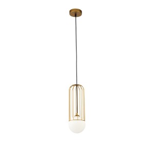 Maytoni Modern Telford Lampa wisząca P361PL-01G Gold