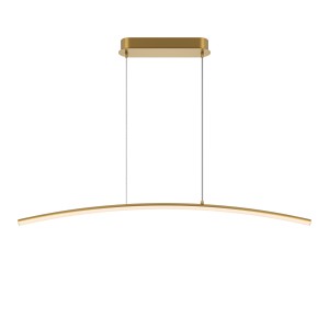 Maytoni Modern Curve Lampa wisząca MOD243PL-L18BSK Brass