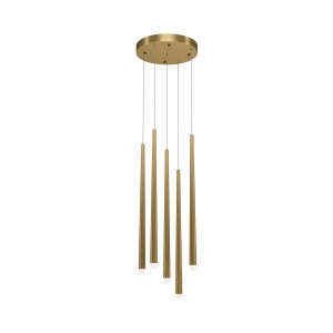 Maytoni Modern Cascade Lampa wisząca MOD132PL-L30BSK Brass