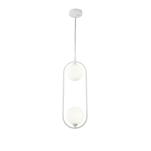 Maytoni Modern Ring Lampa wisząca MOD013PL-02W White