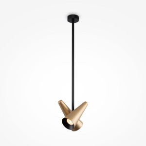 Maytoni Modern Giro Lampa wisząca MOD095PL-02BS Brass