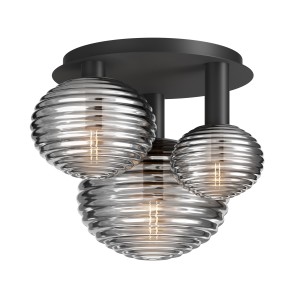 Maytoni Modern Reels Lampa sufitowa MOD268CL-03B Black