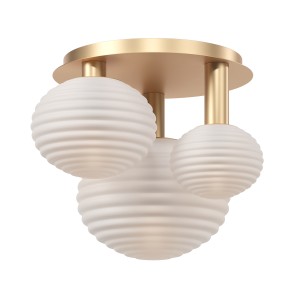 Maytoni Modern Reels Lampa sufitowa MOD268CL-03G Gold