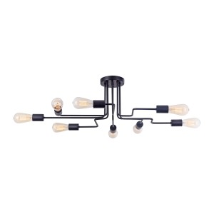 Maytoni Loft Gilbert Lampa sufitowa T532CL-08B Black