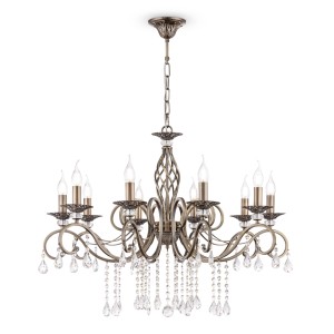 Maytoni Classic Grace Żyrandol RC247-PL-10-R Bronze