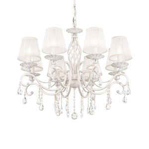Maytoni Classic Grace Żyrandol ARM247-08-G White
