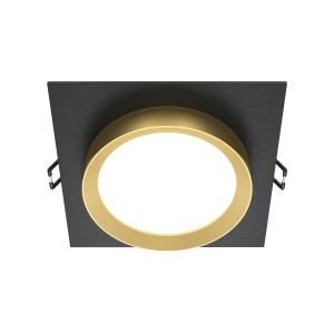 Maytoni Technical Hoop Lampa wpuszczana DL086-GX53-SQ-BG Black