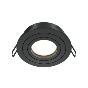 Maytoni Technical Atom Lampa wpuszczana DL023-2-01B Black