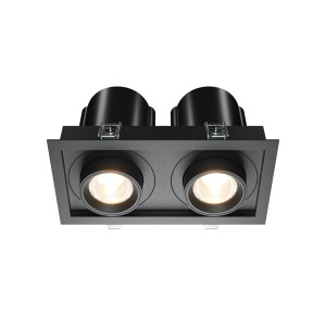 Maytoni Technical Hidden Lampa wpuszczana DL095-02-10W3K-B Black