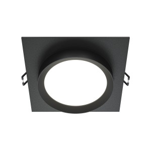 Maytoni Technical Hoop Lampa wpuszczana DL086-GX53-SQ-B Black