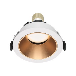 Maytoni Technical Share Lampa wpuszczana DL053-01WMG White and matte gold