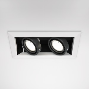 Maytoni Technical Metal Modern Lampa wpuszczana DL008-2-02-W White