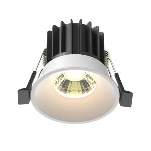 Maytoni Technical Round Lampa wpuszczana DL058-7W3K-W White