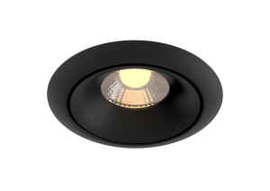 Maytoni Technical Yin Lampa wpuszczana DL031-2-L8B Black