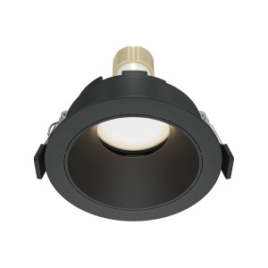 Maytoni Technical Share Lampa wpuszczana DL053-01B Black