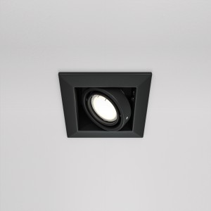 Maytoni Technical Metal Modern Lampa wpuszczana DL008-2-01-B Black