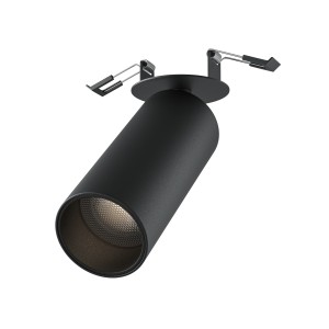 Maytoni Technical FOCUS LED Lampa wpuszczana C053CL-L12W4K-W-B Black
