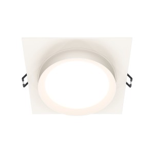 Maytoni Technical Hoop Lampa wpuszczana DL086-GX53-SQ-W White