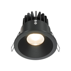 Maytoni Technical Zoom Lampa wpuszczana DL034-L12W3K-D-B Black